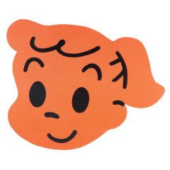 Japan Osamu Goods Vinyl Sticker - Colorful Girl