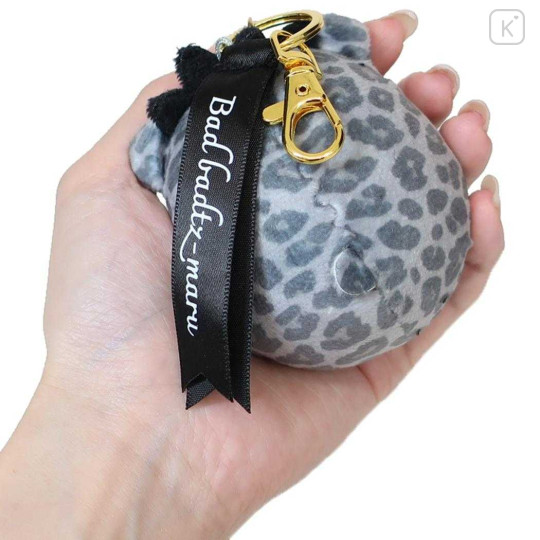 Japan Sanrio Mascot Bag Charm - Badtz-maru : Leopard Bear Ribbon - 2