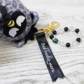 Japan Sanrio Mascot Bag Charm - Badtz-maru : Leopard Bear Ribbon - 3