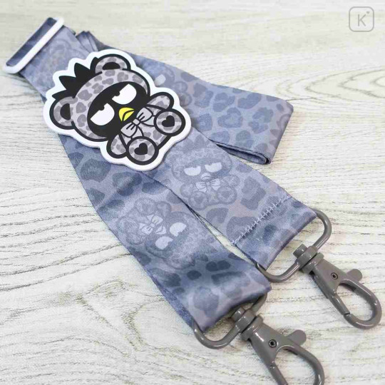 Japan Sanrio Shoulder Strap Universal Crossbody Cord - Badtz-maru : Leopard Bear - 2