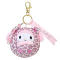 Japan Sanrio Plush Mascot Bag Charm - My Melody : Leopard Bear Ribbon - 1