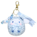 Japan Sanrio Mascot Bag Charm - Cinnamoroll : Leopard Bear Ribbon - 1