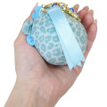 Japan Sanrio Plush Mascot Bag Charm - Hangyodon : Leopard Bear Ribbon - 2