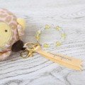 Japan Sanrio Plush Mascot Bag Charm - Pompompurin : Leopard Bear Ribbon - 3