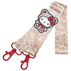 Japan Sanrio Shoulder Strap Universal Crossbody Cord - Hello Kitty : Leopard Bear