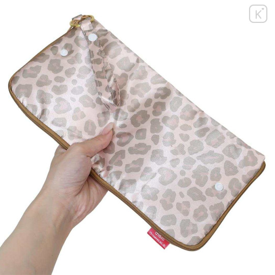 Japan Sanrio Absorbent Pouch for Umbrella & Water Bottle - Hello Kitty : Leopard Bear - 2