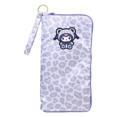 Japan Sanrio Absorbent Pouch for Umbrella & Water Bottle - Kuromi : Leopard Bear