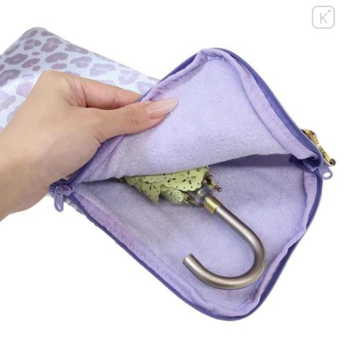 Japan Sanrio Absorbent Pouch for Umbrella & Water Bottle - Kuromi : Leopard Bear - 4