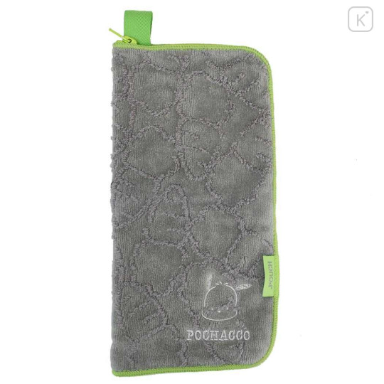 Japan Sanrio Absorbent Pouch for Umbrella & Water Bottle - Pochacco : Grey Carrot - 1