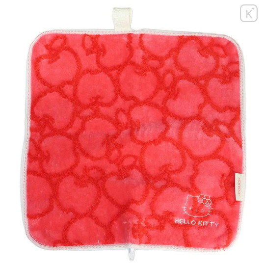 Japan Sanrio Absorbent Pouch for Umbrella & Water Bottle - Hello Kitty : Red Apple - 2