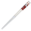 Japan Sanrio Clear Chopsticks 23cm - Hello Kitty : Red Ribbon - 2