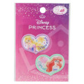 Japan Disney Versatile Iron-On and Sticker Patch - Ariel & Rapunzel : Heart - 1
