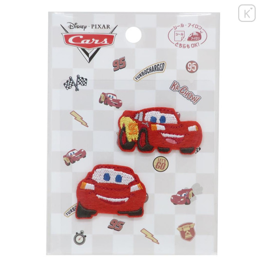 Japan Disney Versatile Iron-On and Sticker Patch - Cars - 1