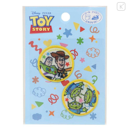 Japan Disney Versatile Iron-On and Sticker Patch - Toy Story : Say Hi - 1
