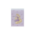 Japan Disney Mini Notepad - Rapunzel : Ribbon Purple - 1