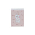 Japan Disney Mini Notepad - Marie : Ribbon Pink - 1