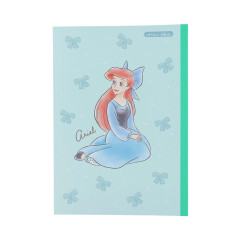 Japan Disney B5 Plain Notebook - Ariel : Dress Mint