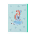 Japan Disney B5 Plain Notebook - Ariel : Dress Mint - 1