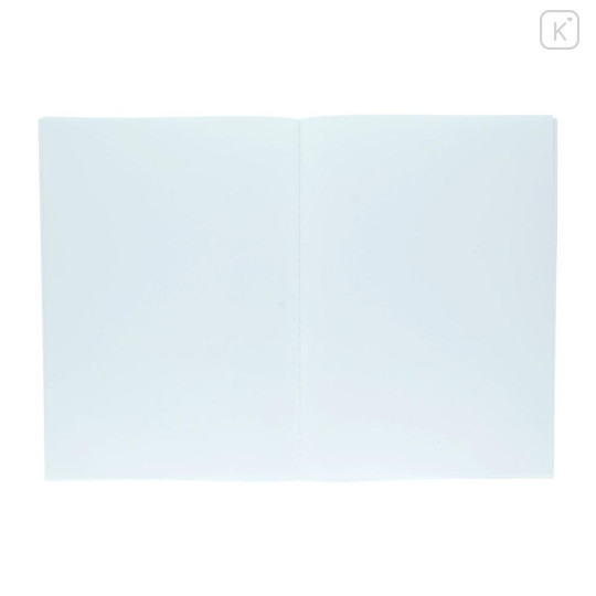 Japan Disney B5 Plain Notebook - Marie : Ribbon Pink - 3