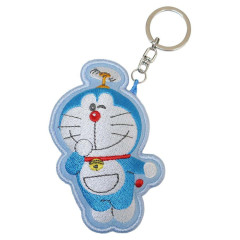 Japan Doraemon Embroidered Patch Mascot Bag Charm Keychain - Wink Gadget Takecopter