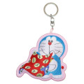 Japan Doraemon Embroidered Patch Mascot Bag Charm Keychain - Gadget Time Cloth - 1