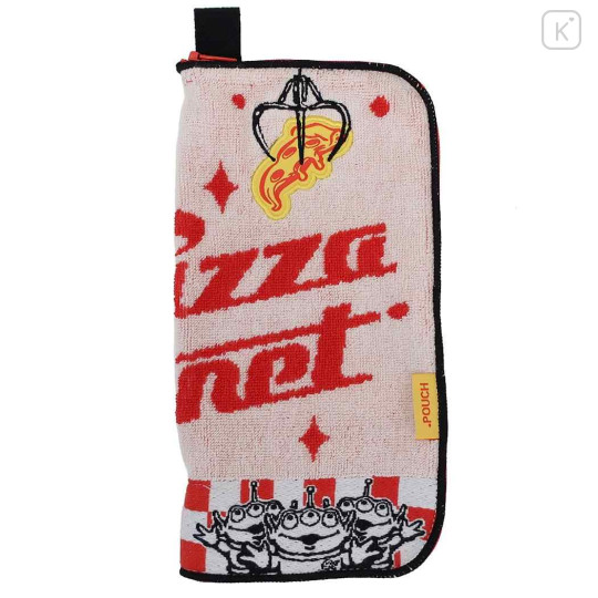 Japan Disney Absorbent Pouch for Umbrella & Water Bottle - Toy Story Little Green Men Aliens : Pizza Planet - 1