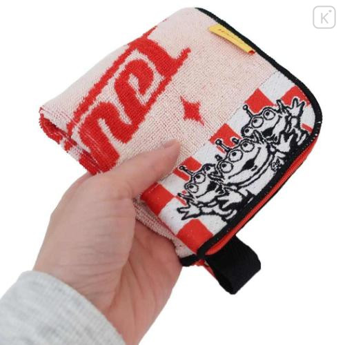 Japan Disney Absorbent Pouch for Umbrella & Water Bottle - Toy Story Little Green Men Aliens : Pizza Planet - 4