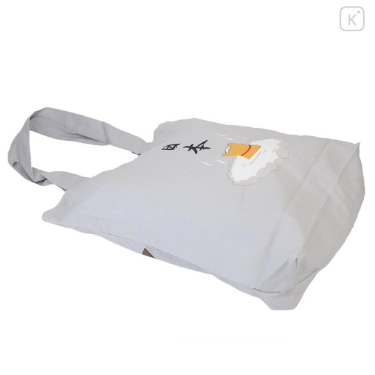 Japan Shibata-san A4 Tote Bag - Gray - 2