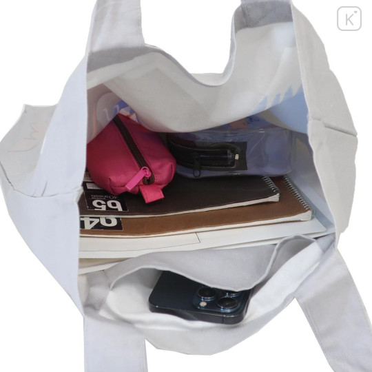 Japan Shibata-san A4 Tote Bag - Gray - 3