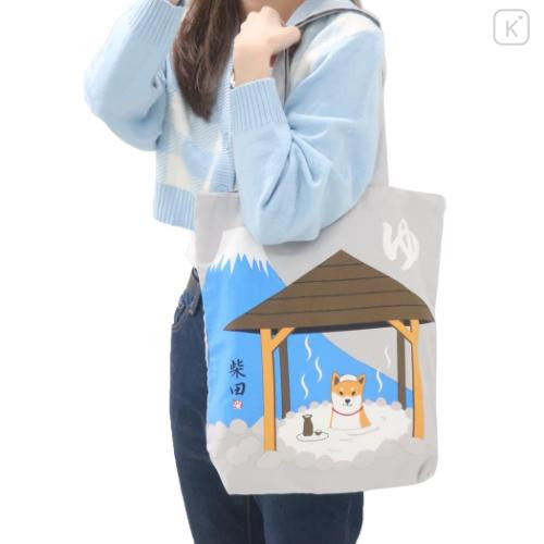 Japan Shibata-san A4 Tote Bag - Gray - 4