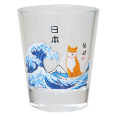 Japan Shibata-san Shot Glass - The Great Wave off Kanagawa
