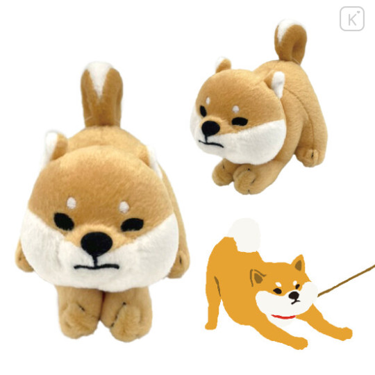 Japan Shibata-san Sitting Plush Toy - Reluctant - 4