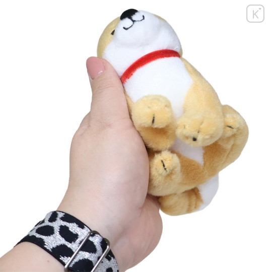 Japan Shibata-san Sitting Plush Toy - Hand-giving - 3