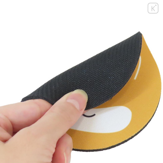 Japan Shibata-san Rubber Coaster - Close-up Dog - 2