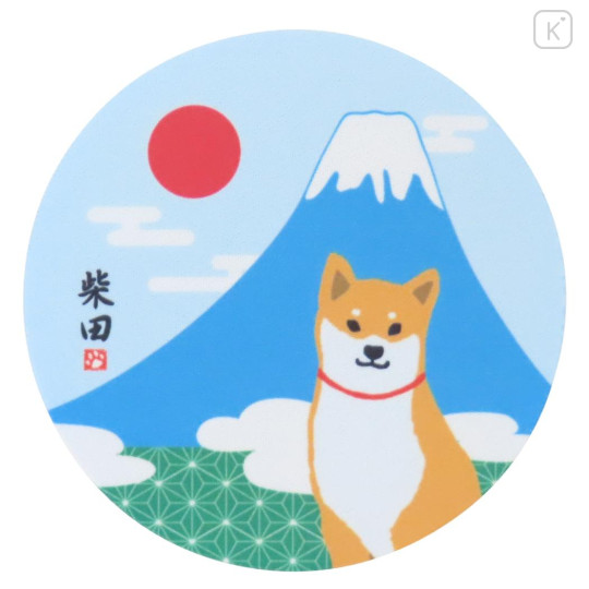 Japan Shibata-san Rubber Coaster - Mount Fuji - 1
