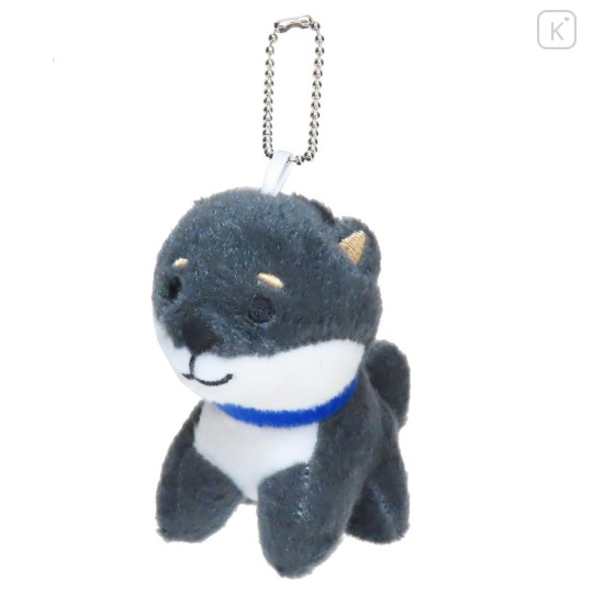 Japan Shibata-san Ball Chain Mascot - Shiba Inu Black - 1