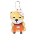 Japan Shibata-san Ball Chain Mascot - Shiba Inu Fox - 1