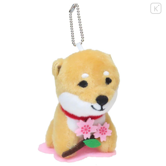 Japan Shibata-san Ball Chain Mascot - Shiba Inu Sakura - 1