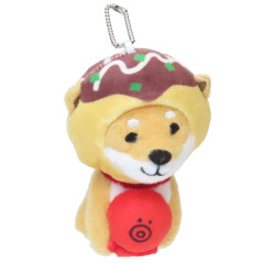 Japan Shibata-san Ball Chain Mascot - Shiba Inu Takoyaki