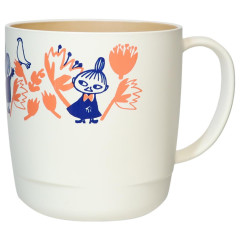 Japan Moomin Stacking Cup - Little My : Orange Flower Bird