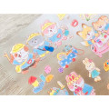 Japan Mind Wave Clear Sticker - Pote Pote Kids Animal Friends Kindergarten - 2