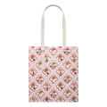 Japan Mofusand Flat Tote Bag - Mofusand Merci Strawberry Fruit Cat Pink - 1