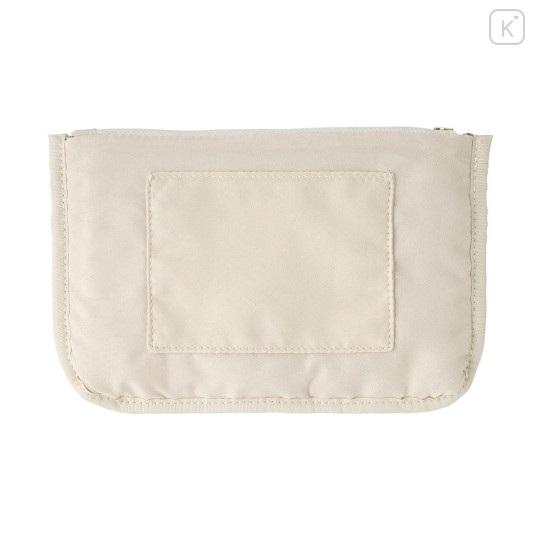 Japan Mofusand Frill Cosmetic Pouch - Mofusand Merci Strawberry Fruit Cat Red - 7