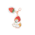 Japan Mofusand Secret Mini Acrylic Charm - Mofusand Merci Strawberry Fruit Cat Blind Box - 5