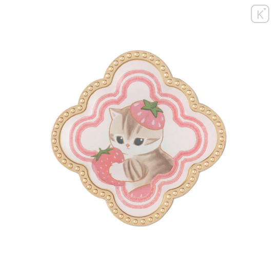 Japan Mofusand Secret Pin Badge - Mofusand Merci Strawberry Fruit Cat Blind Box - 4
