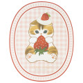 Japan Mofusand Postcard - Mofusand Merci Strawberry Fruit Cat Cream - 3