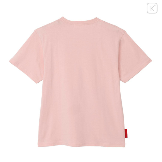 Japan Mofusand T-shirt (L) - Mofusand Merci Strawberry Fruit Cat Pink - 5