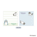 Japan Mofusand Square Memo Pad - Chibi Shark Cat Nyan Blue - 2