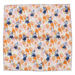 Japan Moomin Bento Lunch Cloth - Little My : Orange Flower Bird