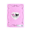 Japan Sanrio 5 Pockets A4 Index File Holder - Kuromi & My Melody : Heart Pink - 2